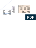 2 - Stocks - Calculations - Correlations - Inclass