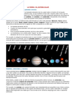 3° Tarea - La Tierra y El Sist. Solar