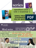 Openmind 1 Unit 03 Grammar 1