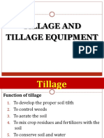 Tillage and Tillage Equipment