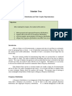 Module Two: Frequency Distribution and Their Graphic Representations