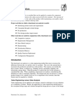 Project Activities in Which A Functional Cost Analysis Is Useful