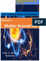 Matter Around Me: SC1 - Teaching Science in Elementary