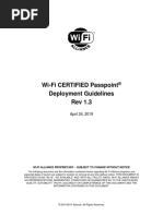 Wi-Fi CERTIFIED Passpoint Deployment Guidelines v1.3