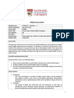 HP8003 Course Outline