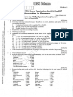 Solution of 16MBA13 Accounting For Managers (I Sem MBA) December 2016 by Hema Vidya CS PDF