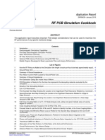 RF PCB Simulation Cookbook: Application Report