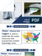 Ce 429 Lecture 3 Water Resources Regions