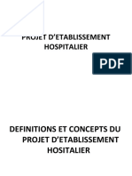 Projet Établissement Hospitalier