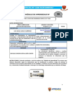 Módulo 19 4° Religión - Ii Coherencia Entre Fe y Vida