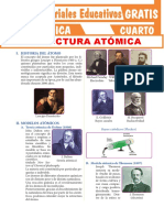 Estructura Atómica para Cuarto Grado de Secundaria