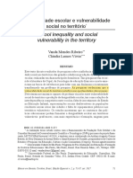 RIBEIRO. VÓLVIO. Desigualdade Escolar e Vulnerabilidade Ok