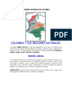 Regiones Naturales de Colombia