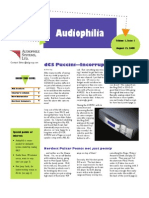 Audiophilia August 2008