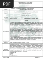 Informe Programa de Formación Complementaria