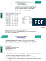 Citologia Exercicios