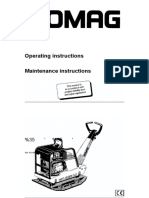 Bomag BPR 50 User Manual