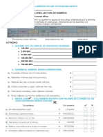 Taller Actividades Matematicas Quinto 2020