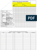 Check List Ingreso Corta Pasto de Cuatro Ruedas