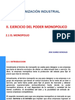 Ii Ejercicio Del Poder Monopolico - 1