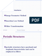 Periodic Structures Image Parameter Method Insertion Loss Method Filter Transformation