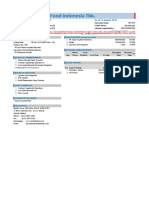 Sentra Food Indonesia TBK.: Company Report: January 2019 As of 31 January 2019