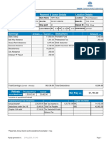 Pay Slip July 2020...