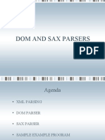 DOM and SAX Parsers