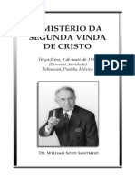 O Mistério Da Segunda Vinda de Cristo