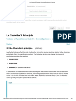 Le Chatelier'S Principle PDF