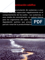 Contaminación Edafica