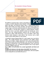 The Decision Stage: The Quantitative Strategic Planning Matrix (QSPM)