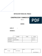 658-ITT-05 Construcción y Caminos de Acceso