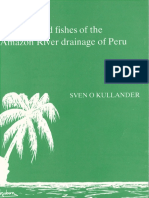 KULLANDER Cichlid Fishes of The Amazon River Drainage of Peru