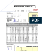 Hoja de Excel para El Calculo de Columnas Cortas Aci