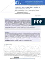 Dialnet Bioinformatica 5665689 PDF