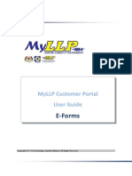 MyLLP Customer Portal User Guide - E-Forms PDF