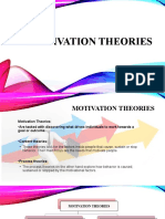 Motivation Theories