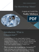 COVID-19 Report by Nidhi Mithiya