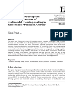 Please Could You Stop The Noise': The Grammar of Multimodal Meaning-Making in Radiohead's Paranoid Android'