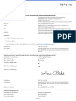 Signing Log: Admisiones Recinto Santo Domingo Recinto Santo Domingo (Admisionessd@uapa - Edu.do)