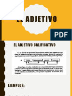 El Adjetivo