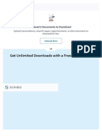 Get Unlimited Downloads With A Free Scribd Trial!: Upload 5 Documents To Download