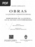 La Justicia Constitucional - Mauro Cappelleti PDF