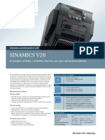 Brochure SINAMICS V20