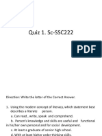 Quiz 1