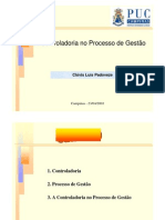 A Controladoria No Processo de Gestão - Clóvis Padoveze