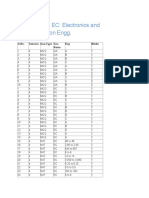 Answer Key - EC: Electronics and Communication Engg: Q.No. Session Que - Type Sec. Name Key Marks