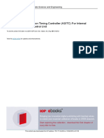 Automated Spark Ignition Timing Controller (ASITC) For Internal Combustion Engine Control Unit