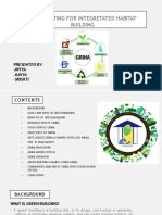 Green Rating For Integretated Habitat Building: Presented By: - Divya - Kavya - Srishti